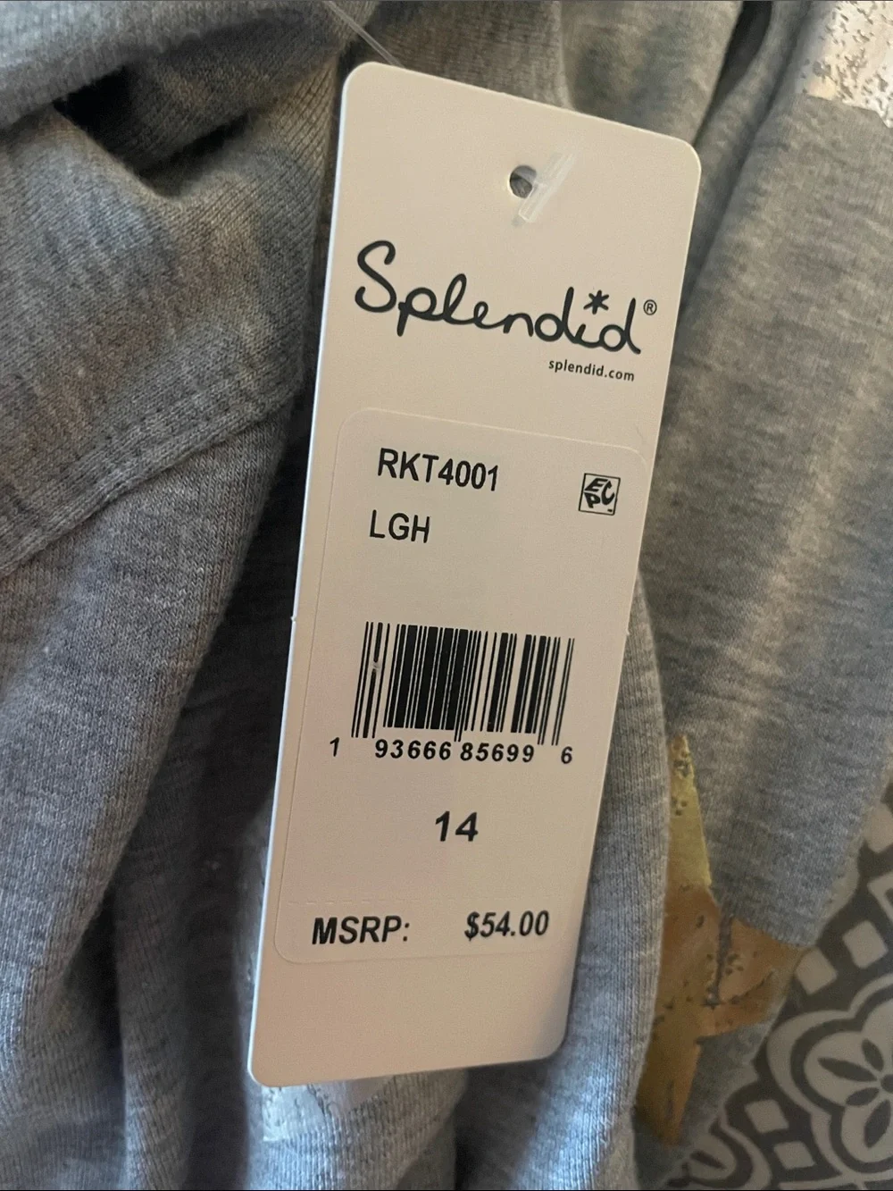 Splendid Gray Star-Print Lounge Pajama Set